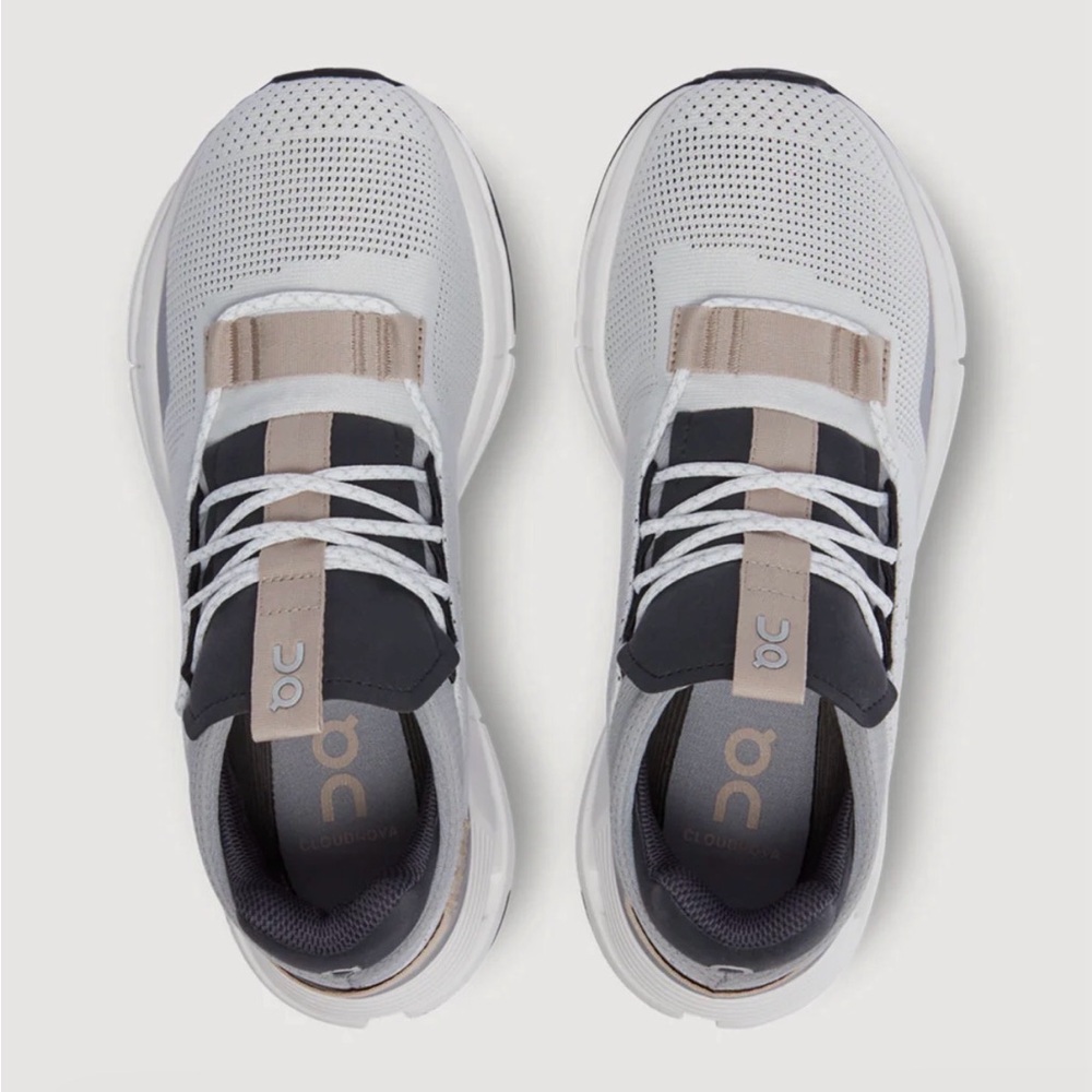 On Running Sneakers in White, Black, and Tan